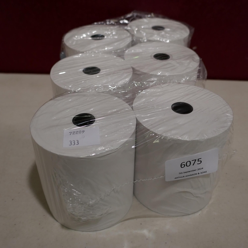 6075 - 9x Thermal Till Rolls, (333-72) *This lot is subject to VAT