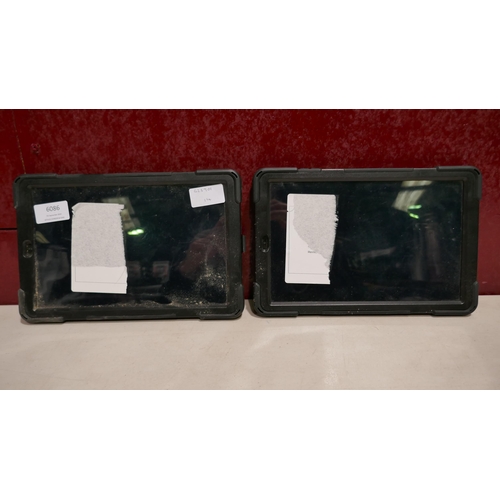 6086 - 2 Samsung Galaxy Tab A Tablets in cases (458) *This lot is subject to Vat