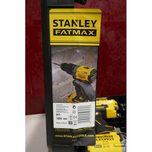 6090 - Stanley Fatmax V20 Drill With 4.0AH Lithium Ion Battery And Charger, (333-50) *This lot is subject t... 