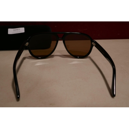 6097 - Gucci Black Plastic Sunglasses - Model: (Gg0767S 002 57X15), Original Rrp £99.99 + VAT, (333-241) *T... 