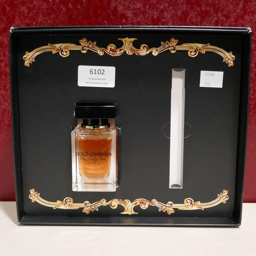 6102 - D&G The Only One 50Ml Giftset ( Incomplete), (333-83) *This lot is subject to VAT