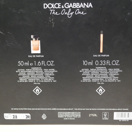 6102 - D&G The Only One 50Ml Giftset ( Incomplete), (333-83) *This lot is subject to VAT