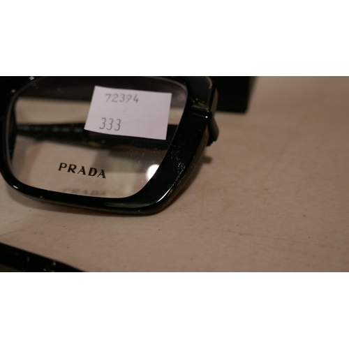 6105 - Prada Glasses - Damaged Arm, (333-257) *This lot is subject to Vat