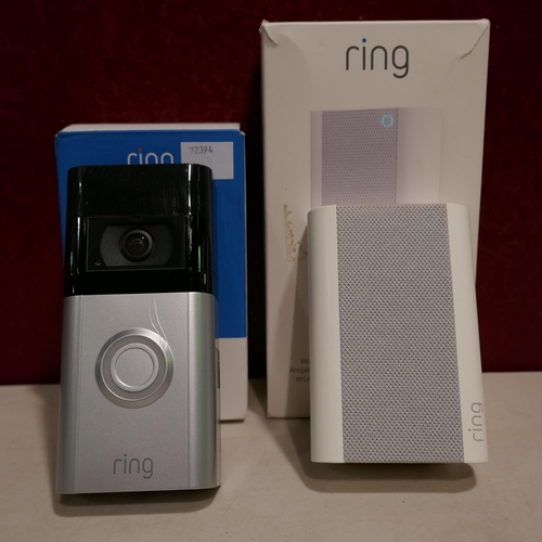 6108 - Ring Video Doorbell 4 & Chime Pro, Model: (P8VR1S1-0EU0), Original RRP £149.91 + VAT, (333-175) *Thi... 