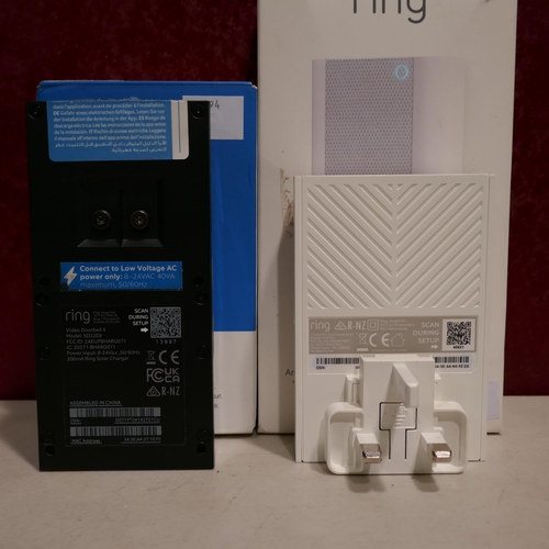 6108 - Ring Video Doorbell 4 & Chime Pro, Model: (P8VR1S1-0EU0), Original RRP £149.91 + VAT, (333-175) *Thi... 