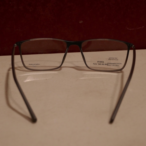 6111 - Jaguar Grey Plastic Glasses (332-501) *This lot is subject to vat