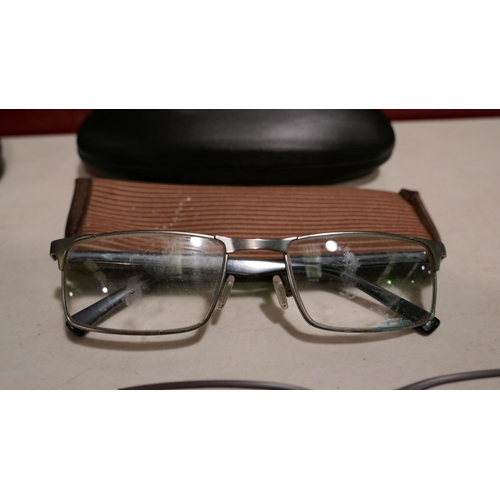 6113 - Willow Mae Ella Tort Metal Glasses And FGX Reading Glasses (332-492,496) *This lot is subject to vat