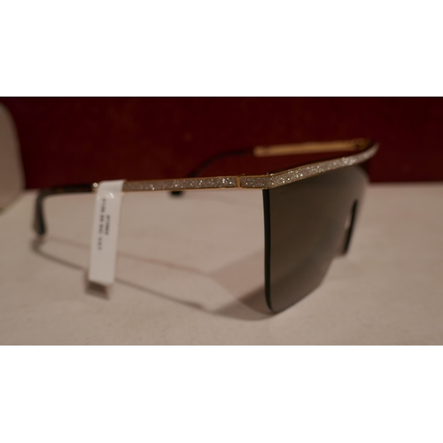 6115 - Jimmy Choo Leah Gold Metal Sunglasses, Original RRP £116.66 + vat (332-498) *This lot is subject to ... 