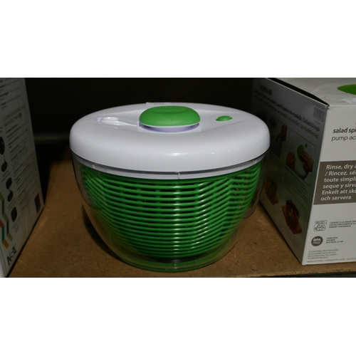 6134 - Farberware Pro Pump Salad Spinner, (333-226) *This lot is subject to VAT