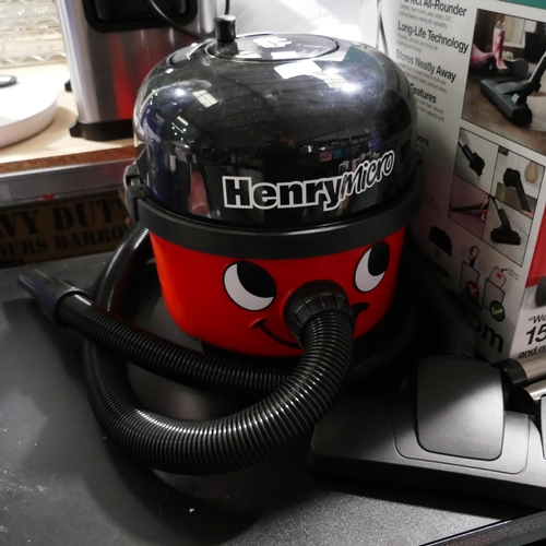 6177 - Henry Micro Hi-Flo Vacuum Cleaner - Model 900671/Hvr200M, Original Rrp £139.99 + VAT (333-8) *This l... 