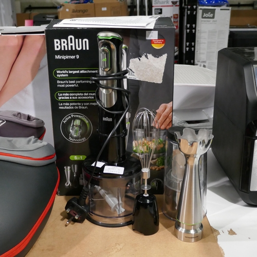 6191D - Braun Hand Blender - Model MQ9138XI, (333-27) *This lot is subject to VAT