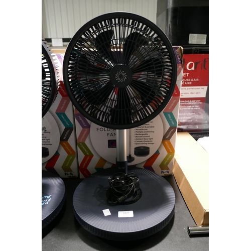 6227 - The Ultimate Foldaway Fan- No Remote (333-259) *This lot is subject to Vat