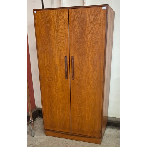 4 - A G-Plan Fresco teak fitted two door wardrobe