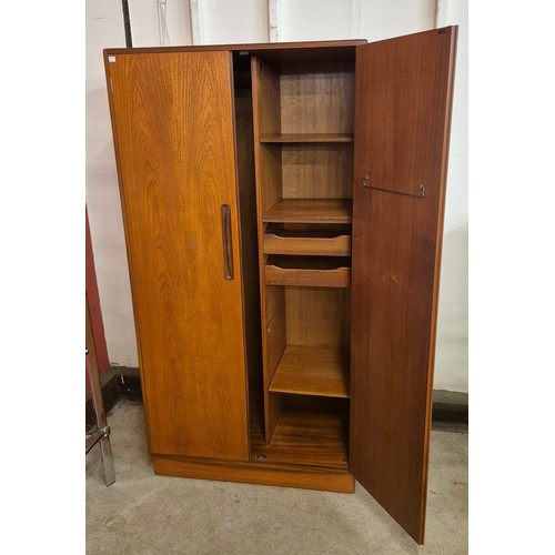 4 - A G-Plan Fresco teak fitted two door wardrobe