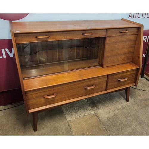 10 - A G-Plan Brandon teak highboard