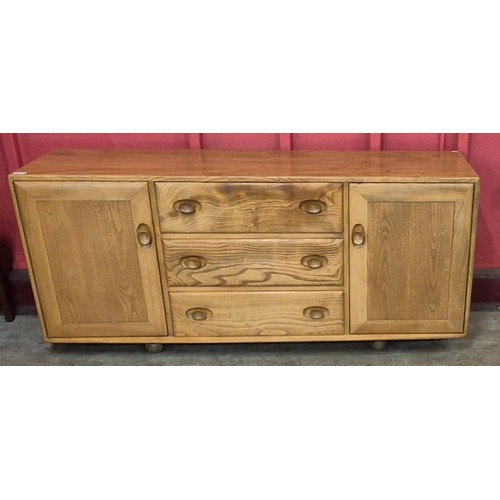 15 - An Ercol Blonde elm Windsor sideboard