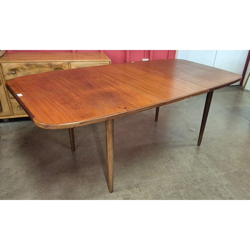 18 - A G-Plan Fresco teak rectangular extending dining table