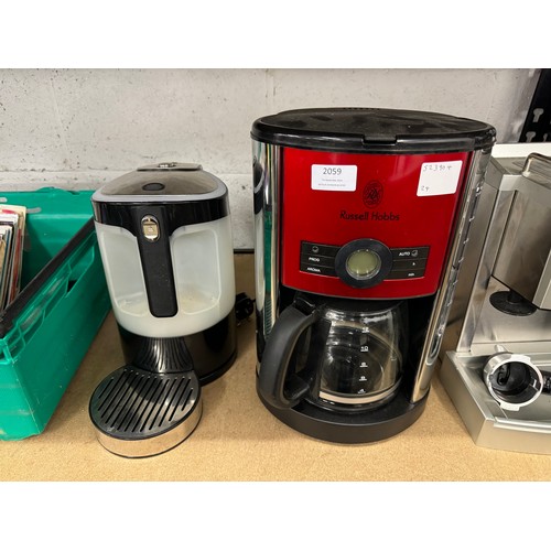 5057 - A Russell Hobbs 19170 filter coffee machine and a Breville hot cup hot water dispenser