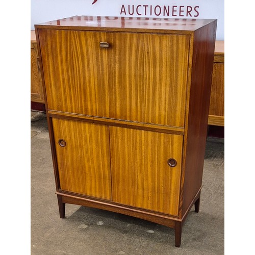 45A - A teak and afromosia side cabinet