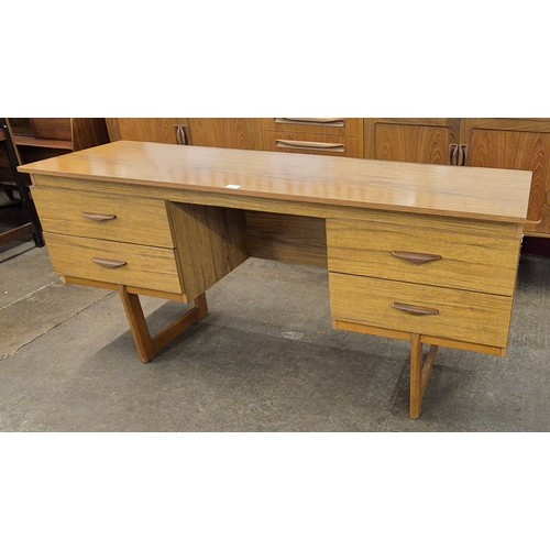 51 - A teak desk