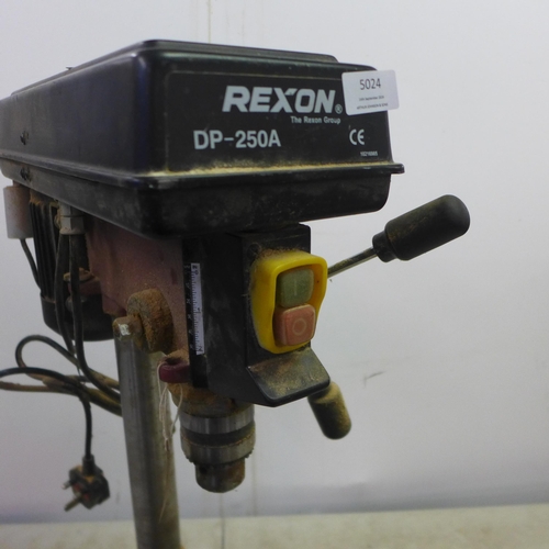 5024 - A Rexon BP250A, 230V pillar drill