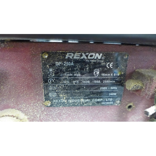 5024 - A Rexon BP250A, 230V pillar drill