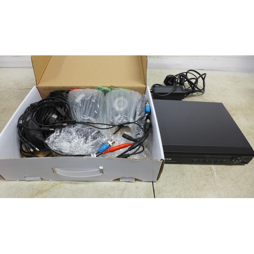 5066 - A CCTV system in box including DVR and cameras - unused