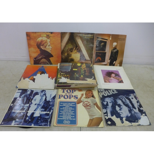 5072 - A case of approximately 30 LP records including Bananarama, Siouxsie and the Banshees, Abba, Giorgio... 