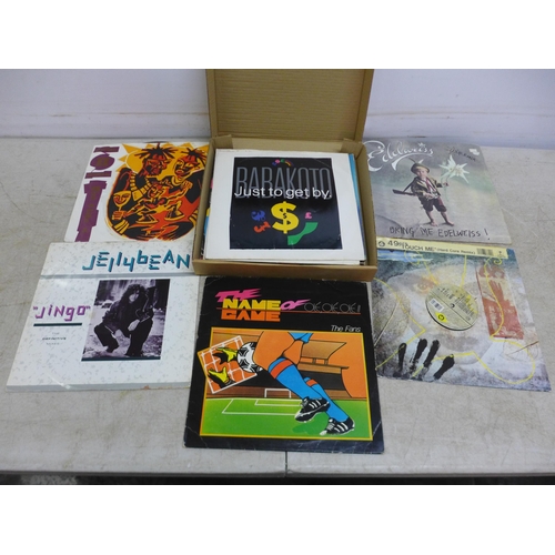 5073 - 7 boxes of assorted 1990s house and trance LPs