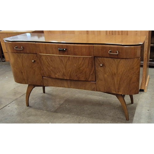 68 - A walnut sideboard