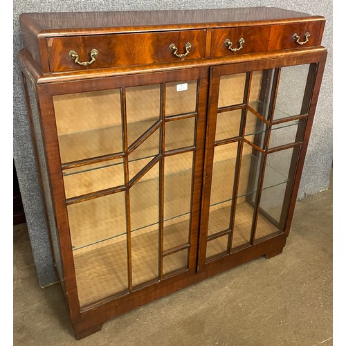 119 - A mahogany display cabinet