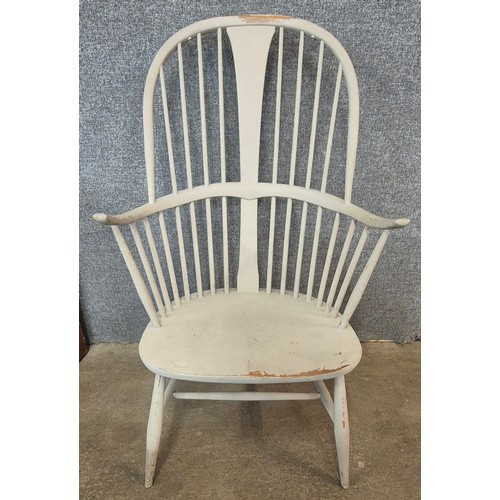 69A - A Ercol painted Chairmakers chair