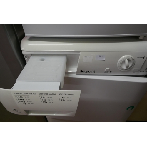 5112 - A Hotpoint FETC70 first edition 7kg tumble dryer