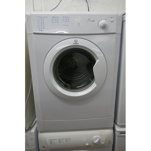 5122 - An Indesit IDV75, 7kg tumble dryer