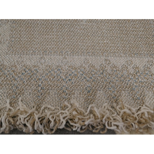 3133 - A Western neutral patterned runner 180 x 70cm