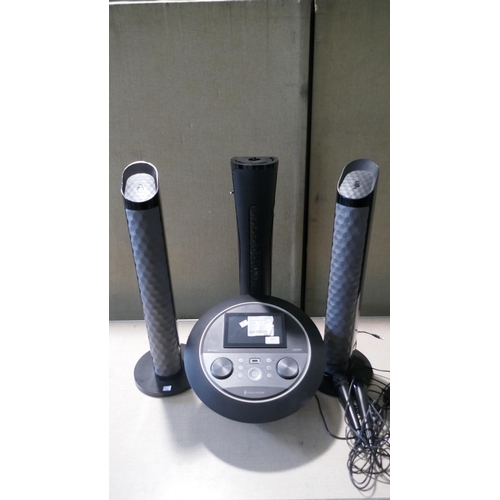 6010 - Singing Karaoke Machine - model - Ism1090   - This lot requires a UK adapter (334-150) *This lot is ... 