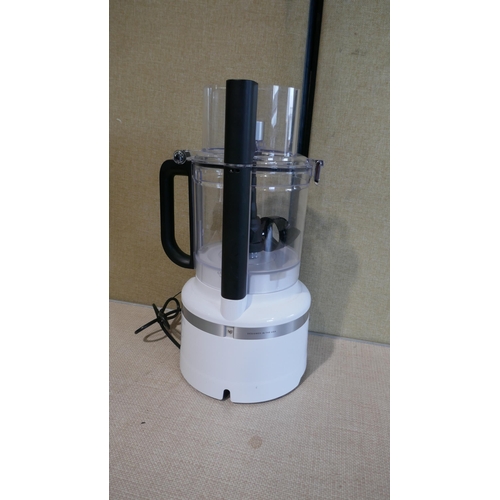 6025 - KitchenAid Food Processor - This lot requires a UK adapter (334-123) *This lot is subject to Vat