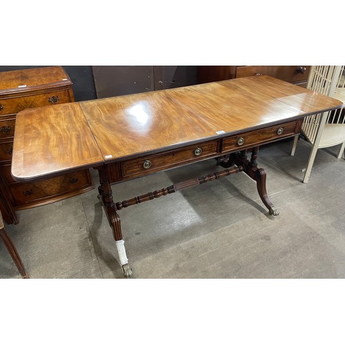 140 - A Regency mahogany sofa table