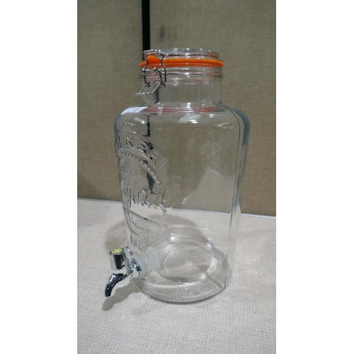 6072 - Kilner Drink Dispenser 8L (334-478) *This lot is subject to Vat