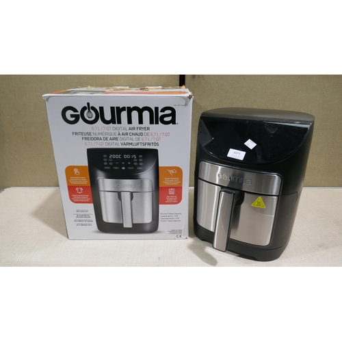 6073 - Gourmia Air Fryer 7Qt - Eu  - This lot requires a UK adapter (334-502) *This lot is subject to Vat