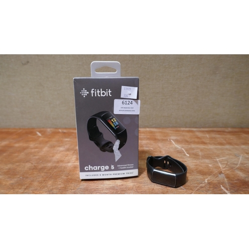 6124 - Fitbit Charge 5 activity band - This lot requires a UK adapter (334-608) *This lot is subject to Vat