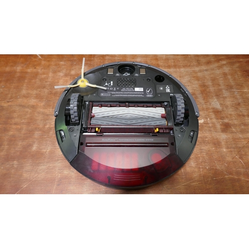 6129 - Irobot Roomba 974 Vacuum Cleaner (Incomplete) - This lot requires a UK adapter (334-561) *This lot i... 