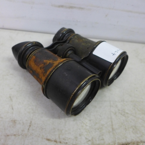 5081 - A collection of vintage binoculars and eye glasses including superior glasses, Jumelle Duchesse, Gra... 