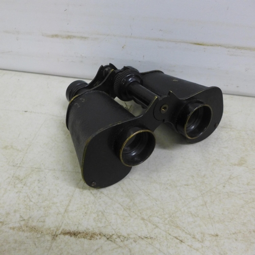 5081 - A collection of vintage binoculars and eye glasses including superior glasses, Jumelle Duchesse, Gra... 