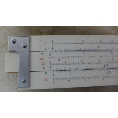 5084 - A Ricoh No.153 slide rule