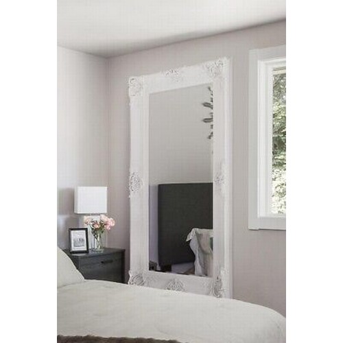 3163 - A 7ft x 4ft antique style mirror