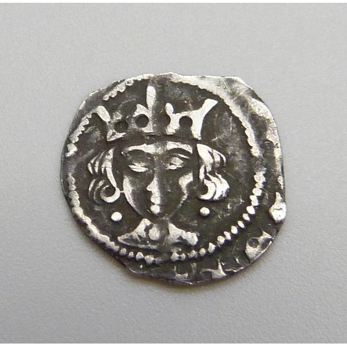 1080 - A coin; Irish Edward IV silver penny, pellets at neck variety, 1461-83