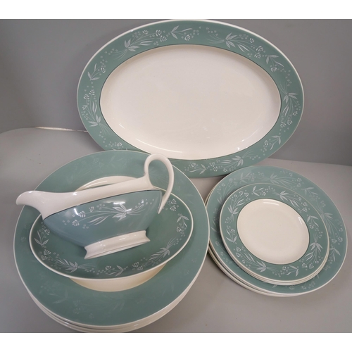 1115 - Royal Doulton Cascade dinnerwares **PLEASE NOTE THIS LOT IS NOT ELIGIBLE FOR IN-HOUSE POSTING AND PA... 