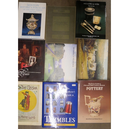 1161 - A collection of antique books and auction catalogues **PLEASE NOTE THIS LOT IS NOT ELIGIBLE FOR IN-H... 