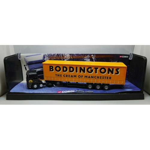 631 - A Corgi Toys Modern Trucks, Boddington's, cased